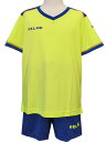 (ケルメ) KELME/フットボールシャツ/パンツセット/ネオンイエローXロイヤルブルー/3873001-209