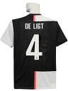 (アディダス) adidas/19/20ユベントス/ホーム/半袖/デ・リフト/スクデット+セリエAバッジ付/FVF47-DW5455(4)