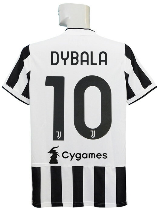 (アディダス) adidas/21/22ユベントス/ホーム/半袖/ディバラ/コパイタリア+セリエA+CYGAMES+Bitgetスポンサー付/JDZ54-GS1...