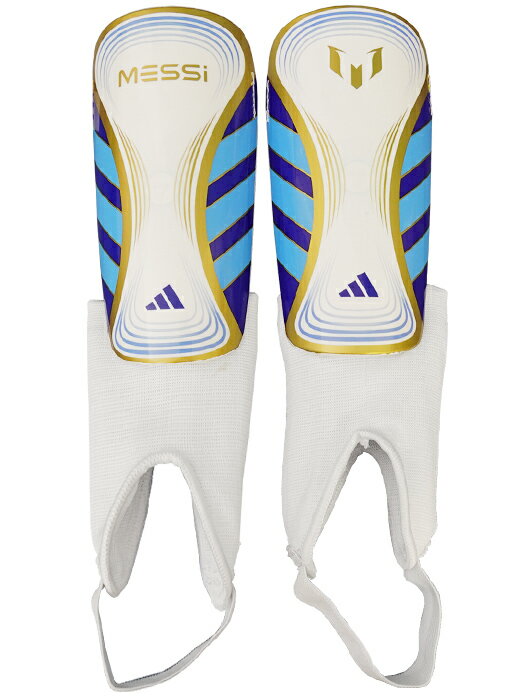 (アディダス) adidas/キッズ MESSI シンガードMTC/ホワイトXルシッドブルー/JMU92-IS5599