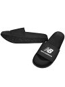 (ニューバランス) new balance/50 SLIDE スポーツサンダル D/ブラックXホワイト/SUF050E2D(4)