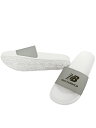 (ニューバランス) new balance/50 SLIDE スポーツサンダル D/ホワイトXグレー/SUF050F2D
