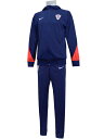 (ナイキ) NIKE/24/25クロアチア/DRI-FIT Strike ストライク フード付きトラックスーツ/ネイビーXブライトクリムゾン/FQ8654-49...