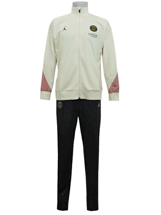 (ナイキ) NIKE/24/25パリサンジェルマン/ジョーダン/DRI-FIT Strike ストライクトラックスーツ/ペールアイボリーXブラック/FQ2474...