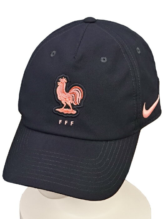 (ナイキ) NIKE/25/26フランス代表/オフィシャル CLUB キャップ/オブシディアンXブリーチコーラル/HV382..