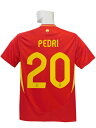 (アディダス) adidas/24/25スペイン代表/ホーム/半袖/ペドリ/決勝戦マッチデー+EURO+UNLバッジ+FOUNDATION付/フル/KOW75-...
