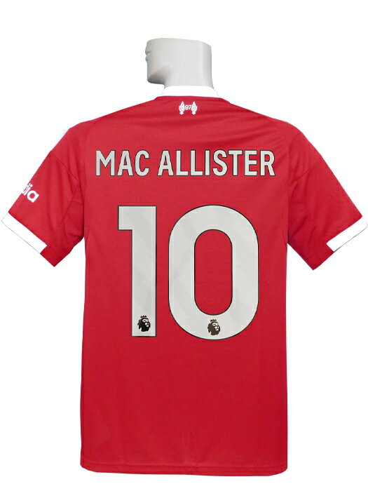 (アディダス) adidas/25/26リバプール/ホーム/半袖/マック・アリスター/プレミア優勝+No Room For Raci..