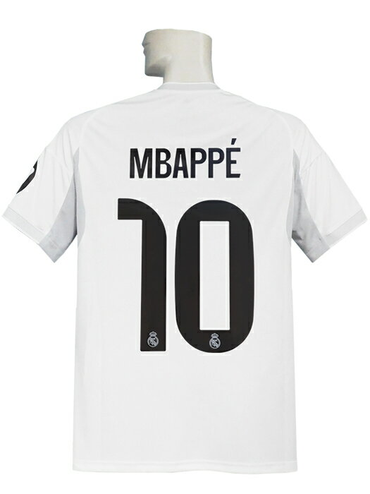 (アディダス) adidas/25/26レアルマドリード/ホーム/半袖/エムバペ/ラリーガパッチ付/KRN60-JJ1931