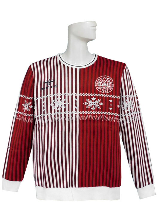 ***限定入荷***(ヒュンメル) HUMMEL/デンマーク代表/クリスマスセーター23/レッドXホワイト/226358-9001