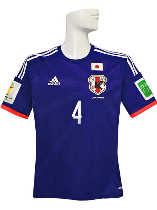 (アディダス) adidas/2014日本代表/ホーム/半袖/本田/ワールドカップバッジ付/フルマーキング仕様/AD654-G85287安売り サッカー 用品 セール
