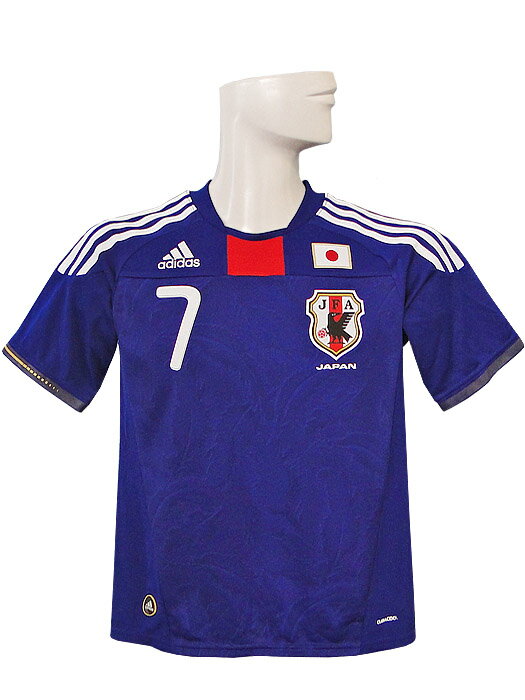 ***限定再入荷***(アディダス) adidas/10/11日本代表/ホーム/半袖/遠藤/ジュニア用/KF924-P67396通販 サッカー 用品 セール