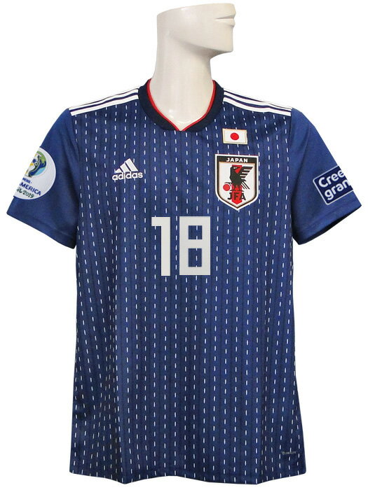 (アディダス) adidas/2019コパアメリカ/日本代表/ホーム/半袖/岡崎/18/コパアメリカバッジ付/DRN93-CV5638通販 サッカー 用品 セール