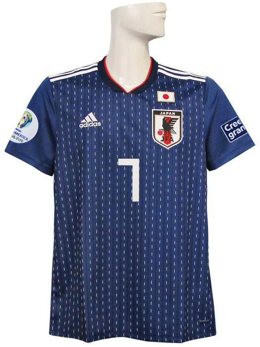 (アディダス) adidas/2019コパアメリカ/日本代表/ホーム/半袖/柴崎/7/コパアメリカバッジ付/DRN93-CV5638安売り サッカー 用品 セール