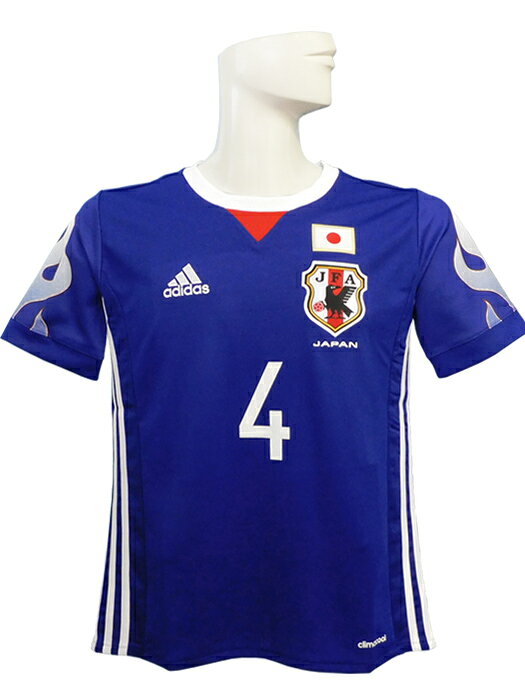 ***限定入荷***(アディダス) adidas/2017日本代表/メモリアル/ホーム/半袖/本田/ジュニア用/BSU41-AZ5635ネット通販 サッカー 用品 セール
