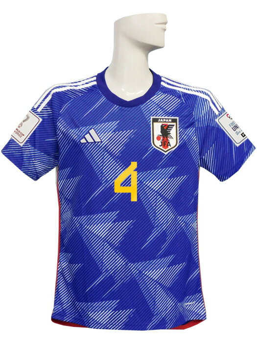 (アディダス) adidas/22/23日本代表/ホーム/半袖/板倉/2022W杯バッジ付/SX012-HF1845 2