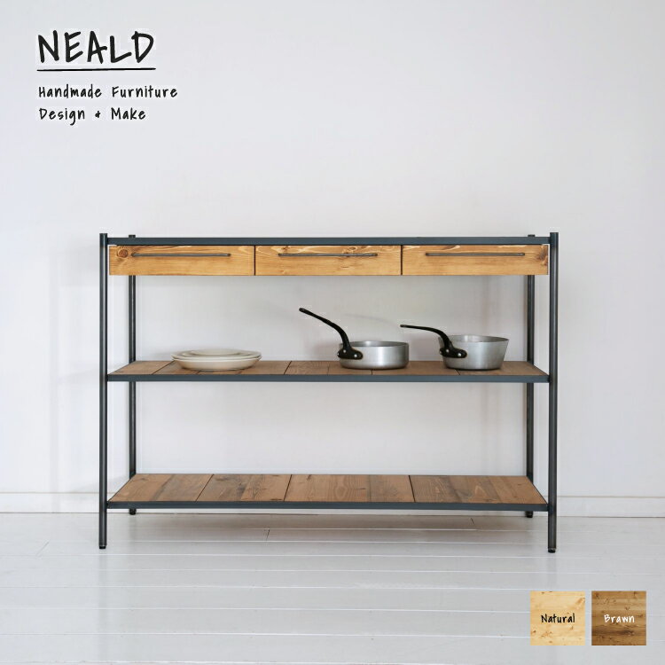 楽天市場】アイアン シェルフ（キッチンカウンター・カウンターワゴン