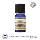 【正規品】精油 ティートリー・オーガニック 5mL エッセンシャルオイル / オーガニック オイル 芳香浴 バスオイル 天然精油 アロマセラピー リビング 寝室 入浴 バスタイム ニールズヤード ニールズヤードレメディーズ