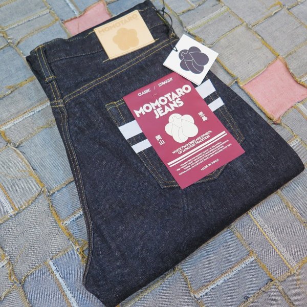 【MOMOTARO JEANS】15.7オンス クラシック ストレート ボタンフライ MMJB0101 岡山 児島 日本製【送料無料】