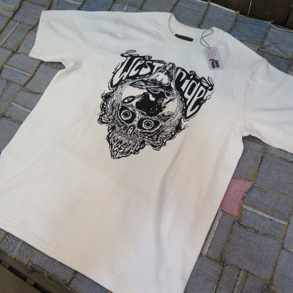 【ウエストライド】 SKULL MIND 半袖プリントTシャツ WEST RIDE V.PT.TEE.25-03 日本製