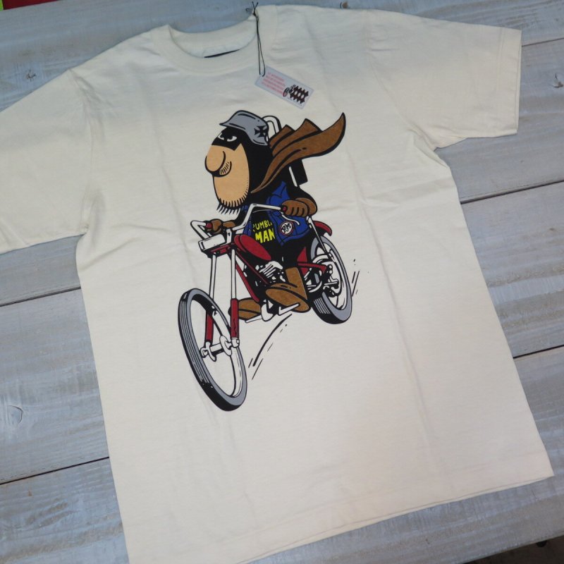 BEERカンパニー マスコット ビンテージボディ 半袖プリントTシャツ WEST RIDE V.PT.TEE.26-04 日本製