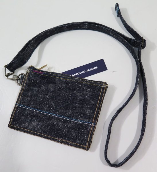 【サムライジーンズ】 18ozデニム ポーチ SAMURAI JEANS 日本製