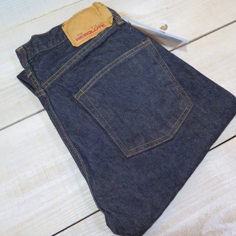 【リゾルト】 テーパードストレート/ワンウォッシュRESOLUTE JAPAN TYPE 710 日本製【送料無料】