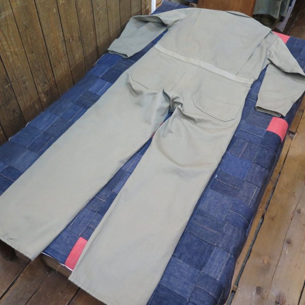 【SALE セール商品】【トロフィークロージング】 ヘリンボーン ユニオンオール ツナギ オールインワン TROPHY CLOTHING TR22AW-504 日本製【送料無料】●裾上げ加工無料