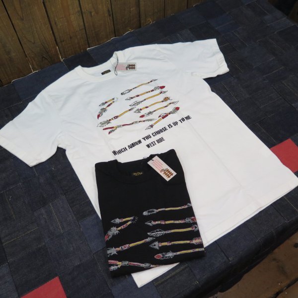 【ウエストライド】槍/矢 インディアンスラング 半袖プリントTシャツ WEST RIDE 日本製【送料無料】