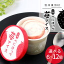三河のべにほっぺ苺アイス 〈選べる個数〉6個 8個 12個 牛乳 ミルク ソフトクリーム いちご 紅ほっぺ イチゴ スイーツ アイス プレゼント ギフト 敬老の日 メッセージカード :a33