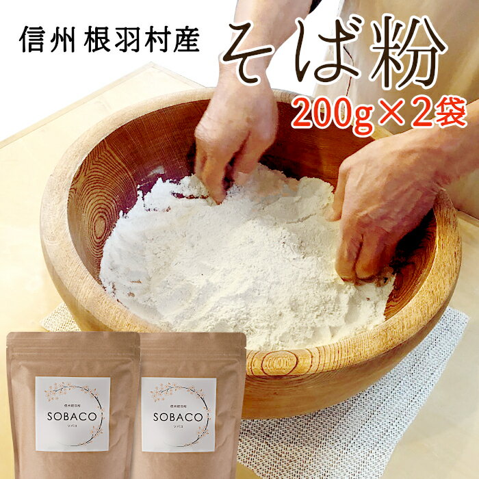 信州産 そば粉 400g 200g×2袋 国産 長野県産 国産蕎麦粉 おうち時間 お取り寄せグルメ 手打ちそば 手打ち蕎麦 そばがき 蕎麦湯 そば湯 無添加 送料無料 蕎麦 蕎麦粉 アレンジ そば処 ガレット グルテンフリー ルチン 健康 お買い物マラソン マラソン :f11