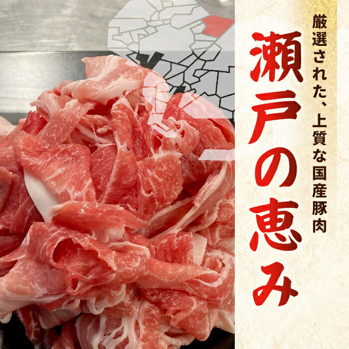 【最大500円OFF！お買い物マラソン限定】国産 瀬戸豚 Bセット 2kg 豚肉 小分け 冷...