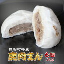ボリューム満点! 長野県根羽村産 鹿肉まん 6個入り 高タンパク 鉄分 信州 シカ肉 鹿肉 シカ 鹿 ジビエ 天然 中華まん 簡単調理 珍しい 冷凍 お取り寄せ グルメ 電子レンジ 簡単 食品 ご当地グルメ ミンチ おやつ 送料無料 敬老の日:d04