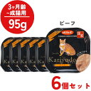 【5/30 maxポイント10倍&300円OFFクーポン】 【6個セット】 d.b.f. デビフ 猫 カリユド Kariyudo ビーフ ウェットフード 総合栄...