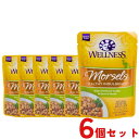 【6個セット】 ウェルネス 猫 ヘルシーインダルジェンス チキン&ターキー 香るとろみスープ仕立て 85g 6個 成猫用 シニア猫用 高齢猫用 老猫 ウェットフ...
