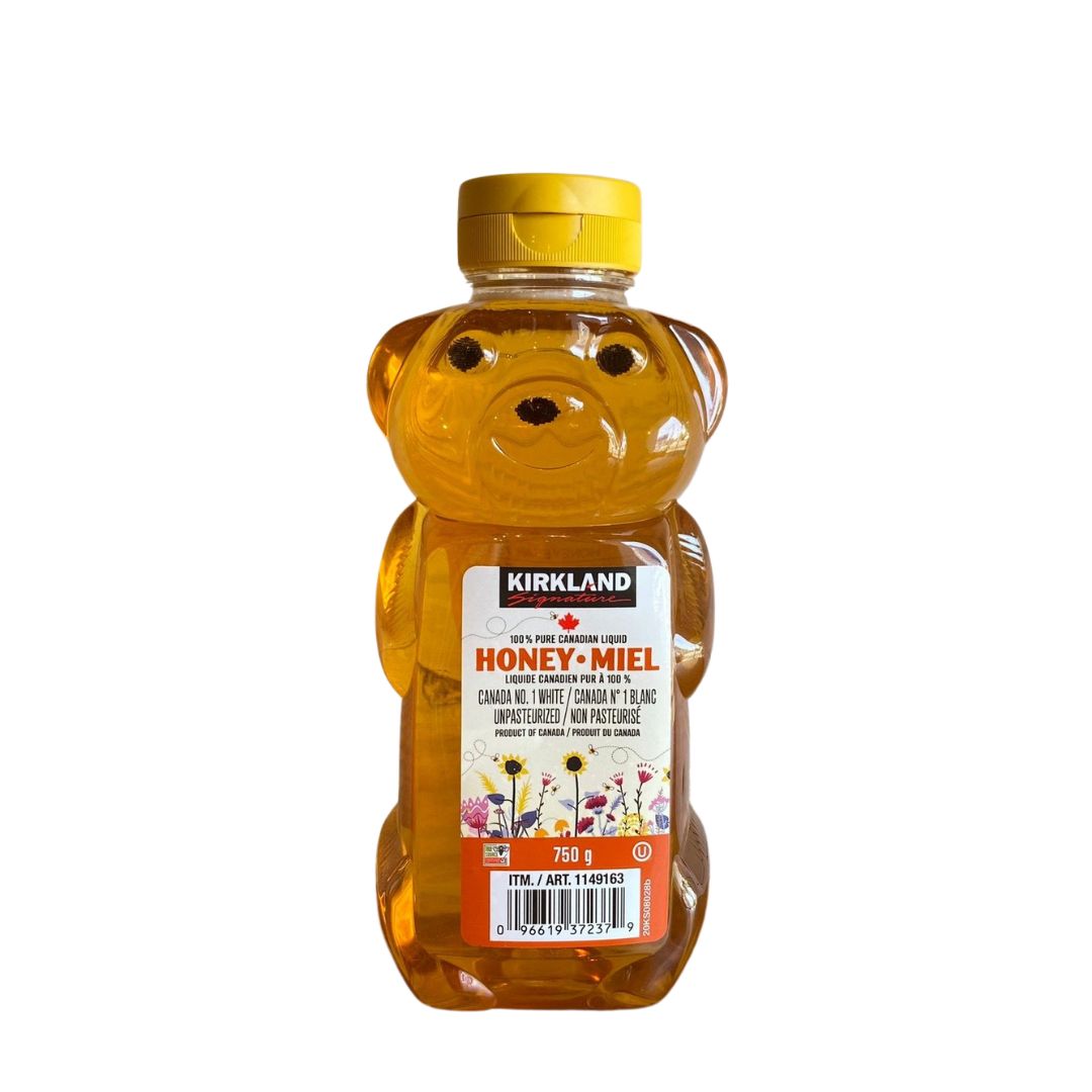 HONEY BEAR 750g 小分け クマ カナダ産 ハニー ジャム シロップ パン はちみつ 紅茶 コストコ 人気 おいしい おすすめ （necos）