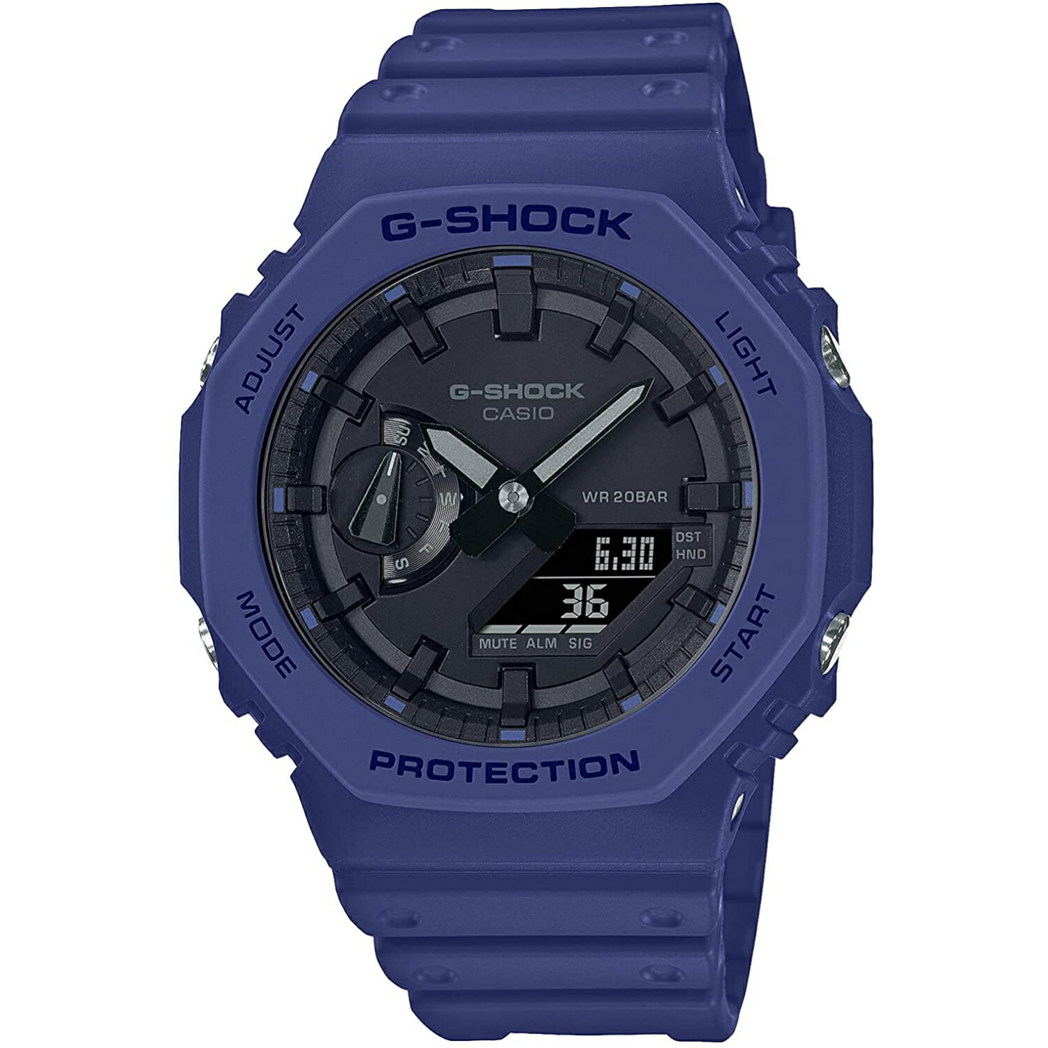 G-SHOCK GA-2100-2A メンズ 腕時計 アナデジ ブルー Gショック ジーショック 正規輸入品