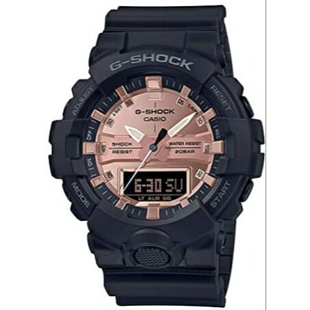 CASIO カシオ G-SHOCK ジーショック Gショック 腕時計 メンズ アナログ ブラック 黒 ローズゴールド 金 GA-800MMC-1A 正規輸入品