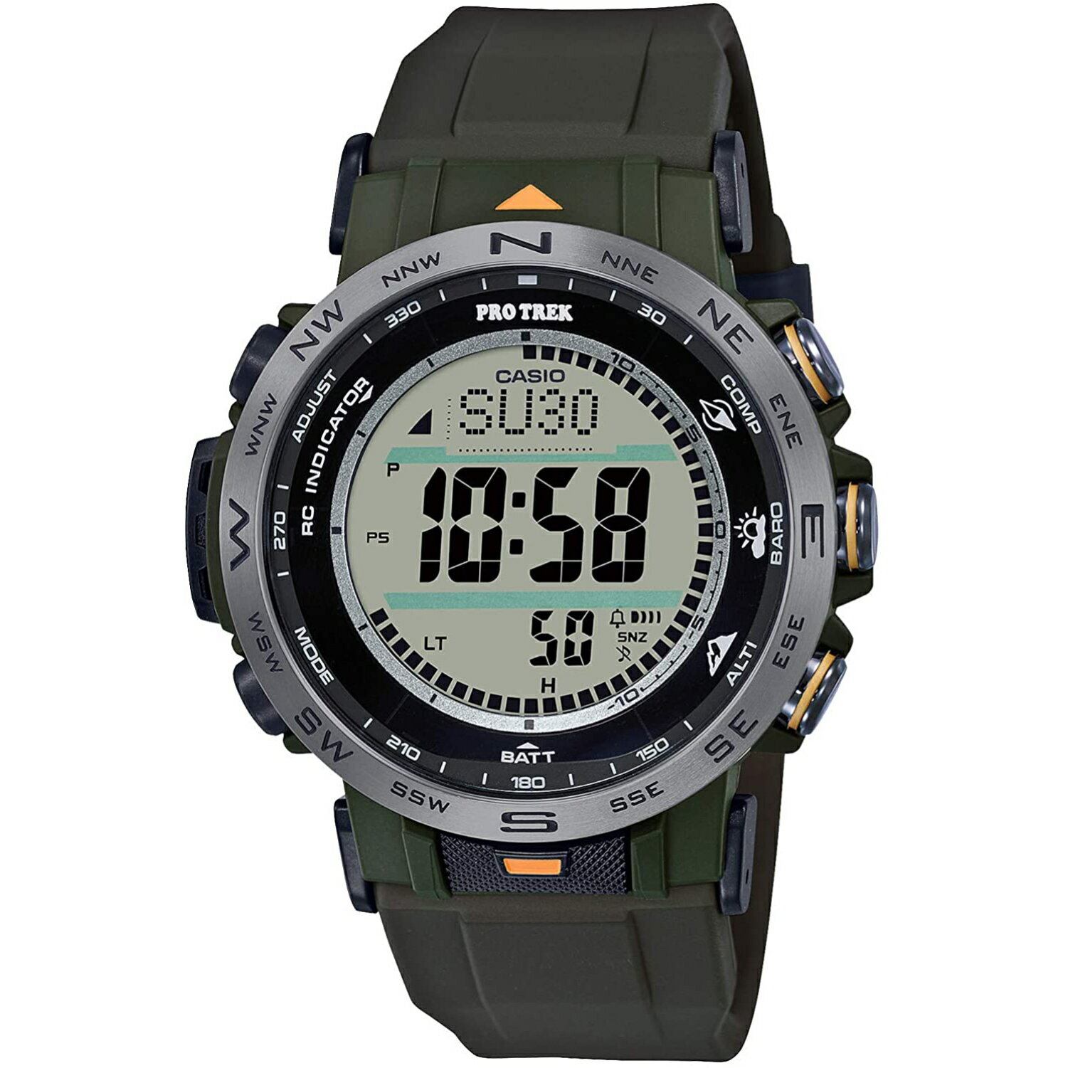 カシオ 腕時計 CASIO 時計 プロトレック クライマーライン PROTREK Climber Line メンズ PRW-30Y-3 タフソーラー 電波 ソーラー 人気 ブランド デジタル 防水 頑丈 スポーツ アウトドア 山 登山 ハイキング キャンプ クライマー クライミング 釣り ランニング 運動