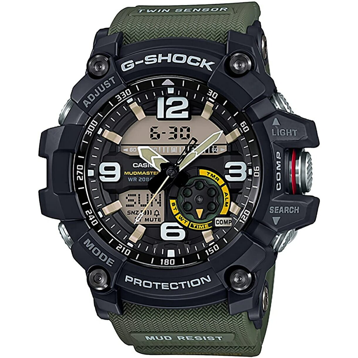 カシオ GG-1000-1A3 MUDMASTER TWIN SENSOR G-SHOCK