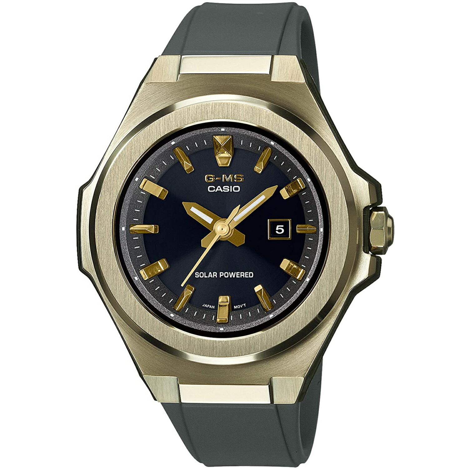 カシオ Baby-G ベビージー ベビーG腕時計 時計 レディース 防水 ソーラー アナログ カーキ ゴールド ブラック MSG-S500G-3Aプレゼント ギフト