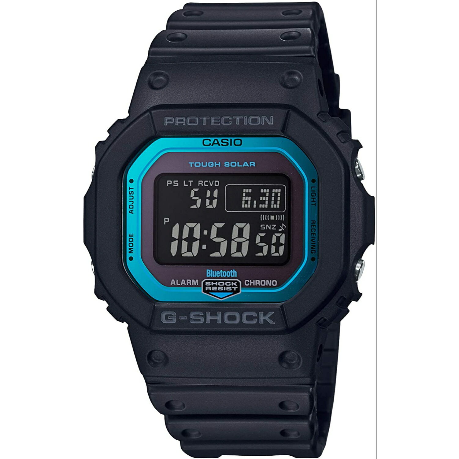 G-SHOCK 電波ソーラー GW-B5600 デジタル Bluetooth 腕時計 GW-B5600-2DR Gショック ブラック 並行輸入品