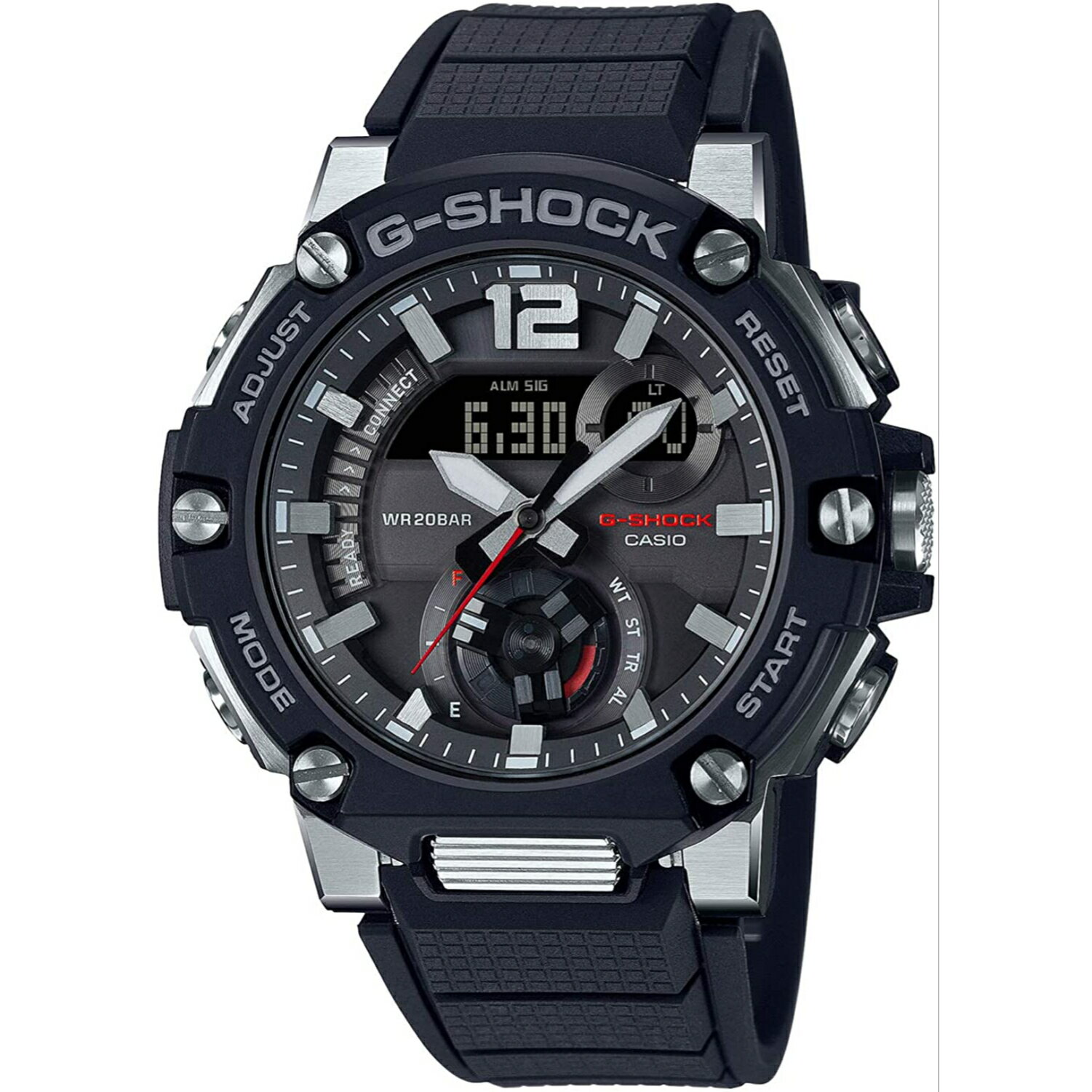 CASIO カシオ G-SHOCK GST-B300-1A G-STEEL Gスチール アナログ アナデジ メンズ 腕時計 正規輸入品
