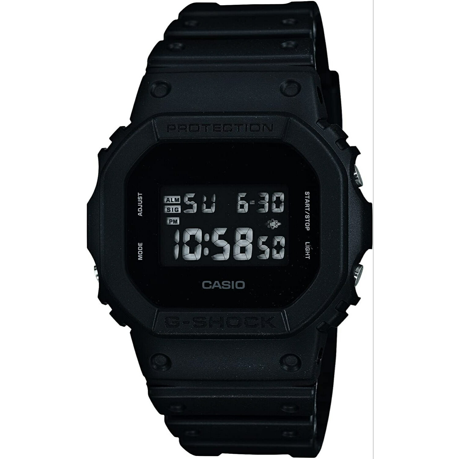 CASIO G-SHOCK 時計 ジーショック SLID COLORSソリッドカラーズ DW-5600BB-1 黒 BLACK