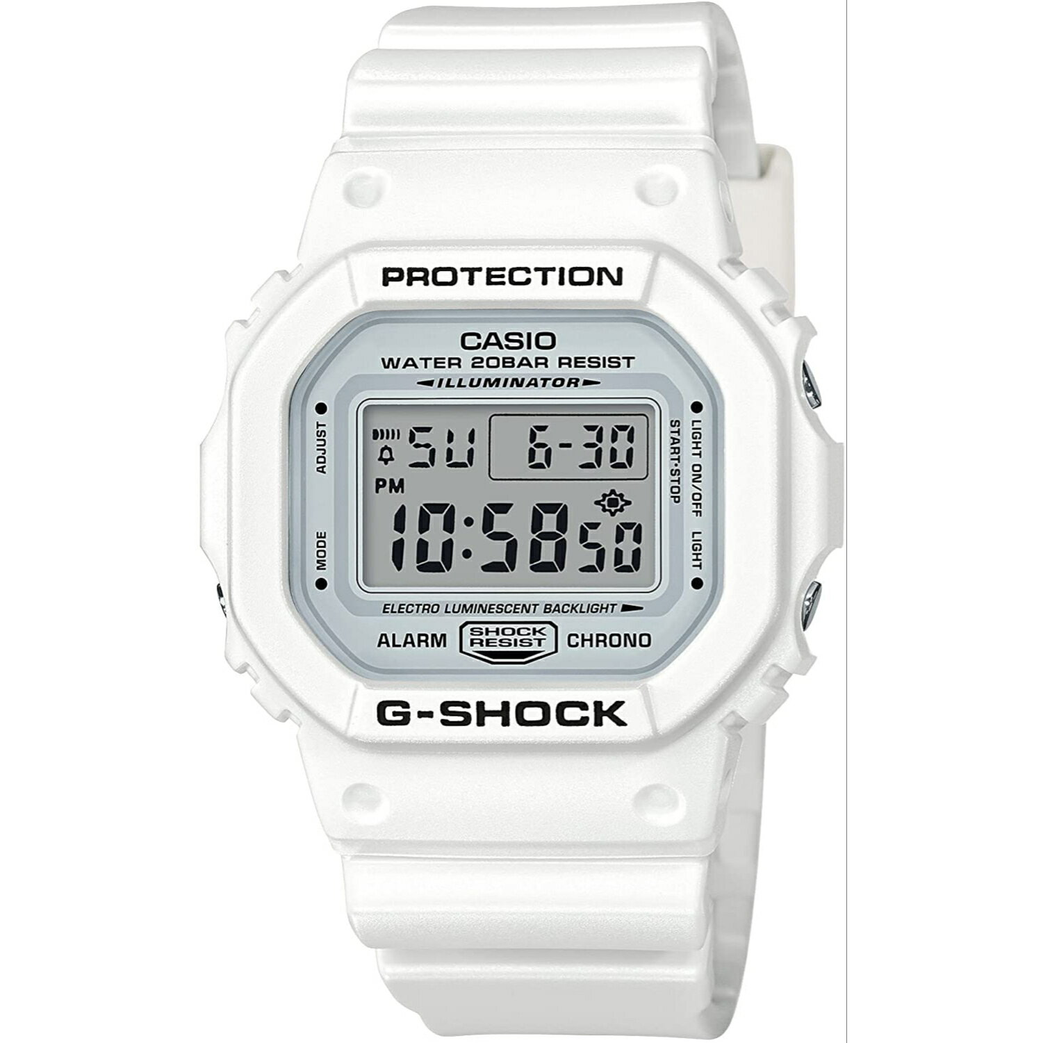 G-SHOCK ジーショック 腕時計 並行輸入品 メンズ men's レディース Ladies デジタル DW-5600MW-7 マリンホワイト