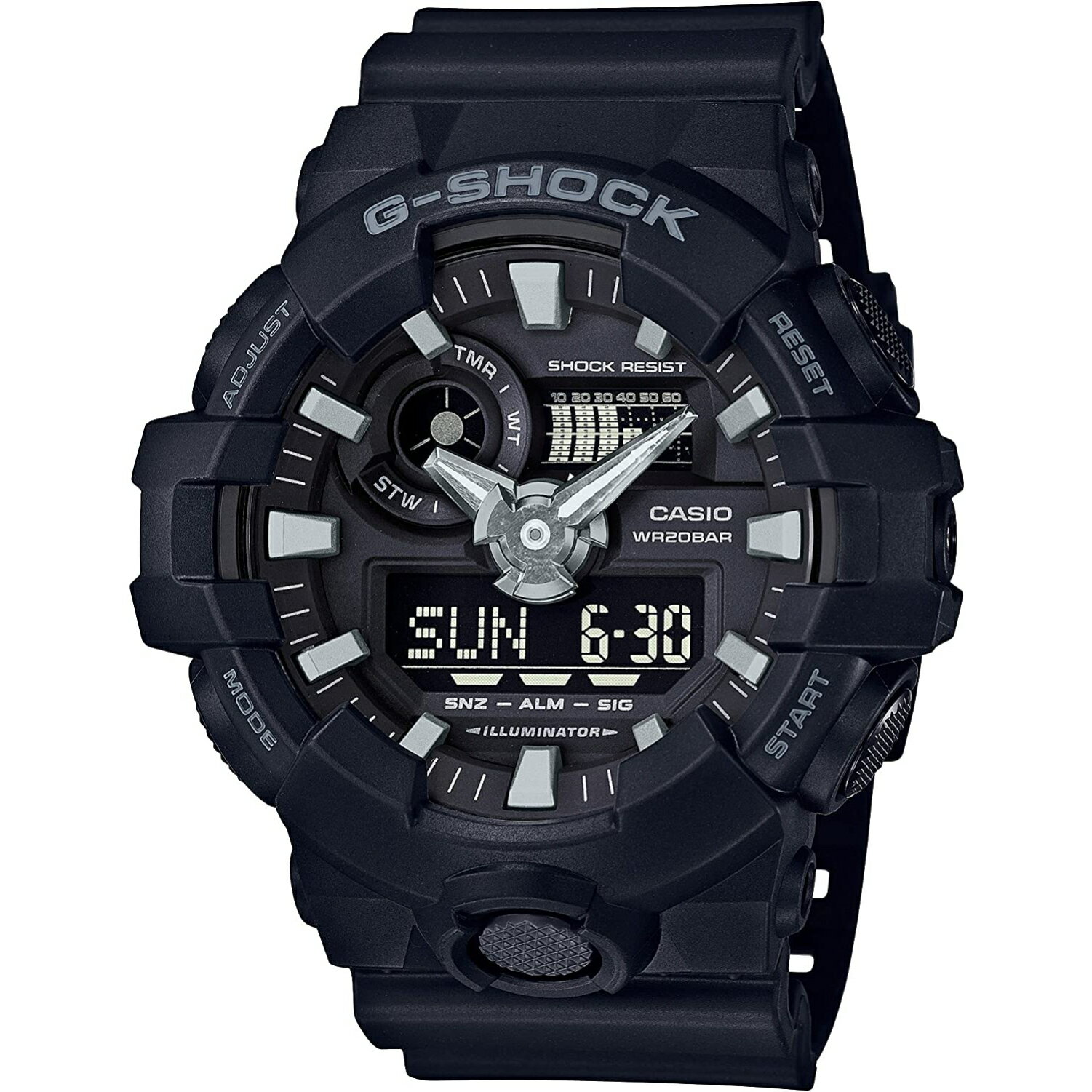 CASIO カシオ G-SHOCK Gショック ジーショック GA-700-1B メンズ 腕時計