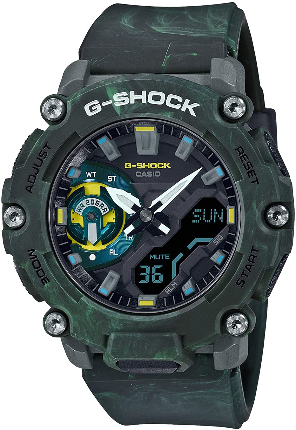 CASIO G-SHOCK 国内正規品 メンズ 腕時計 GA-2200MFR-3AJF