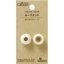 ナチュラルカラーループエンド ミルクティー 26-229 (メール便可)