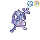 ポケットモンスター ミュウツー シールワッペン ポケモン POS015 (取り寄せ品) (メール便可)
