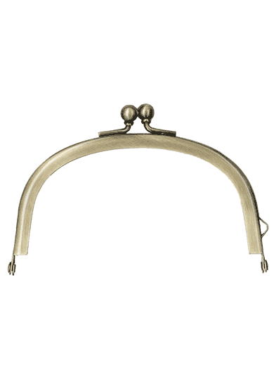 SS期間中ポイント10倍!小物口金　鉄　6.8cm×10.5cm　BK-1072　(取り寄せ品)　(メール便可)