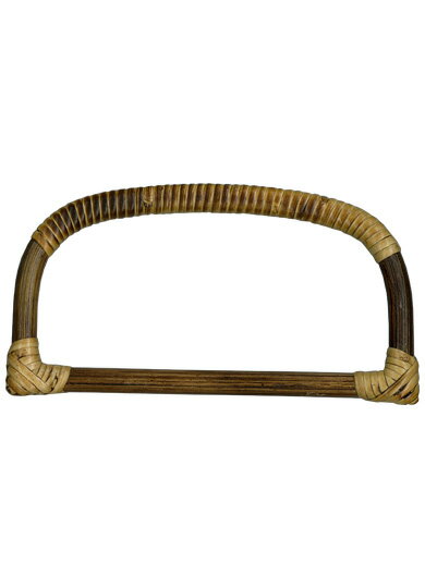 籐バッグ持ち手 手さげタイプ 9.5×18.5cm RM-6 (取り寄せ品) (メール便不可)